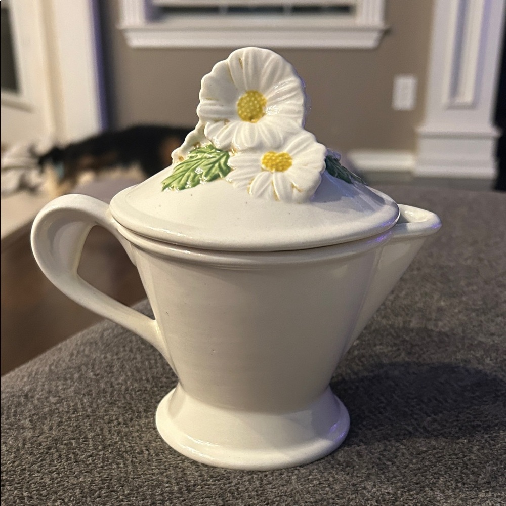 Vgt Metlox Poppytrail Daisy creamer. 60-70’s. Lid fits but goes with sugar bowl. - Picture 5 of 5